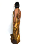 LIQUID GOLD MAXI SKIRT